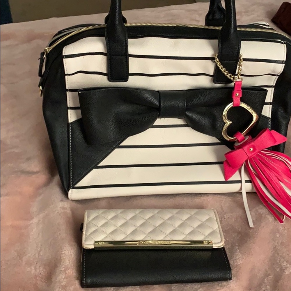 Betsy Johnson bag & wallet